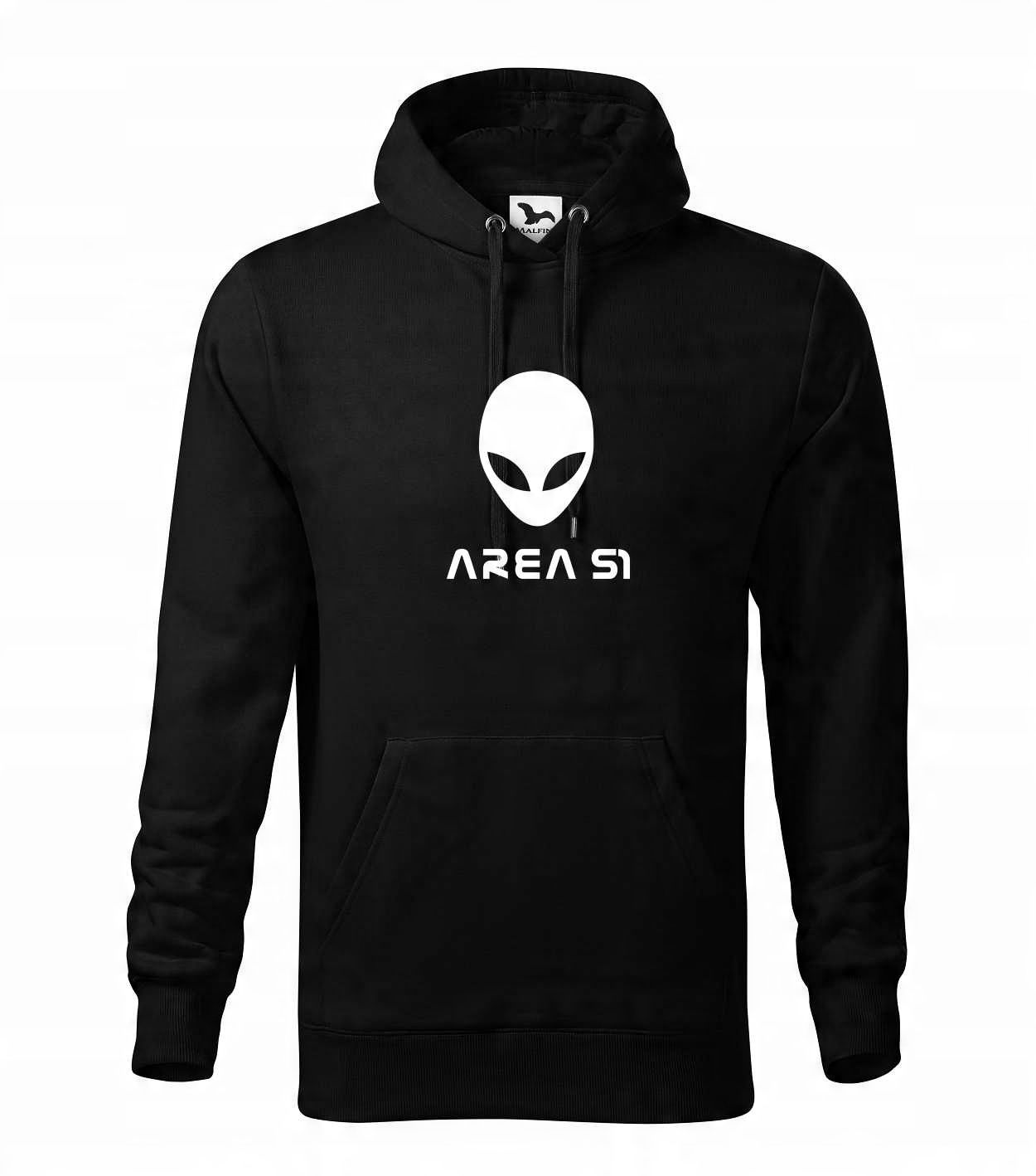 

Bluza z kapturem Strefa 51 Obcy Alien męska