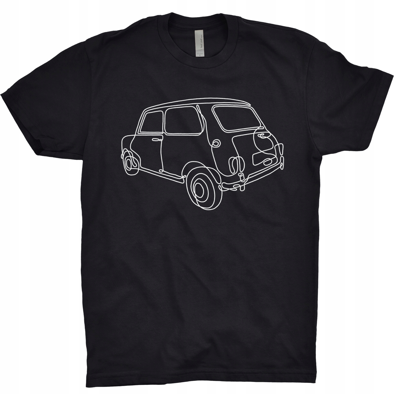 

Mini Cooper Koszulka Motoryzacja Minimalizm Art