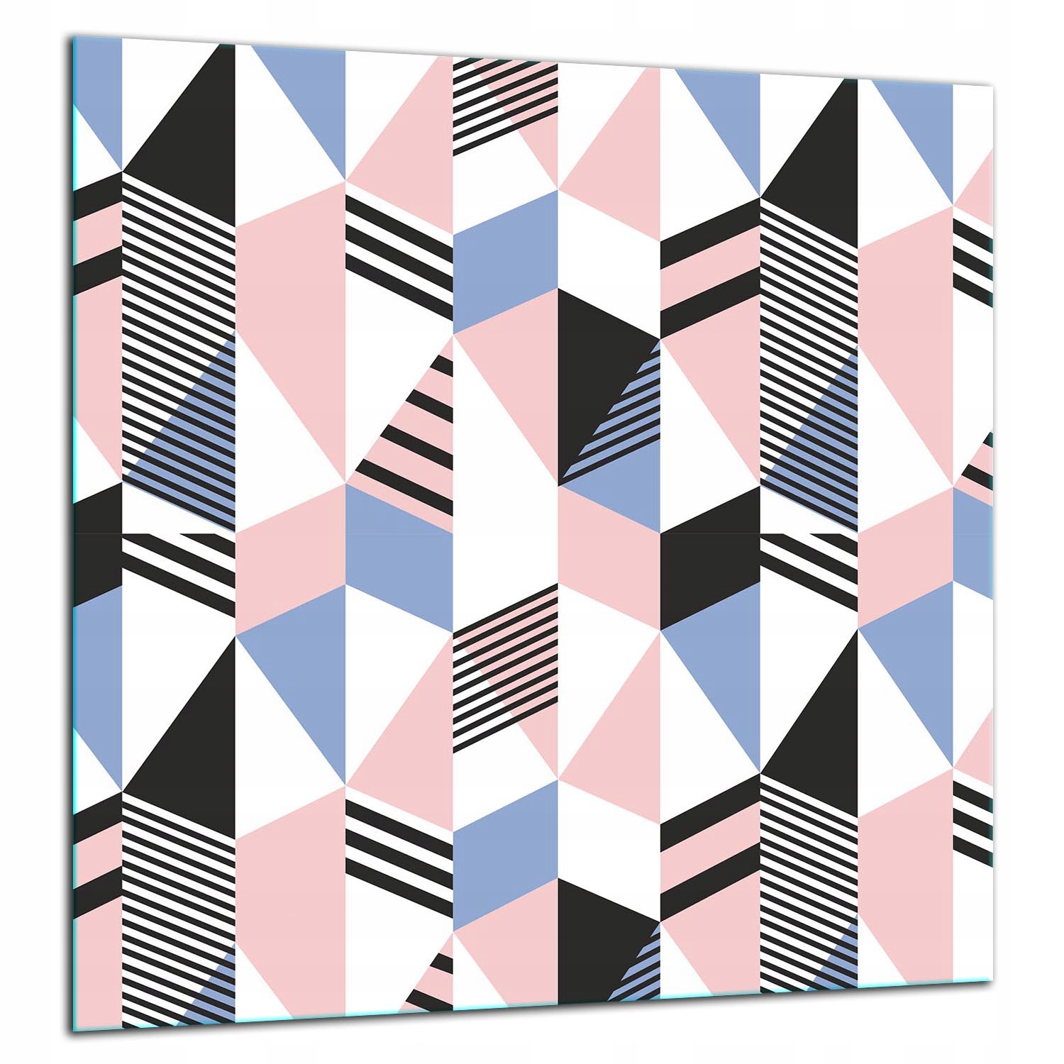 Skleněná Ochranná Deska Panel Lepidlo 60x65 Vzor