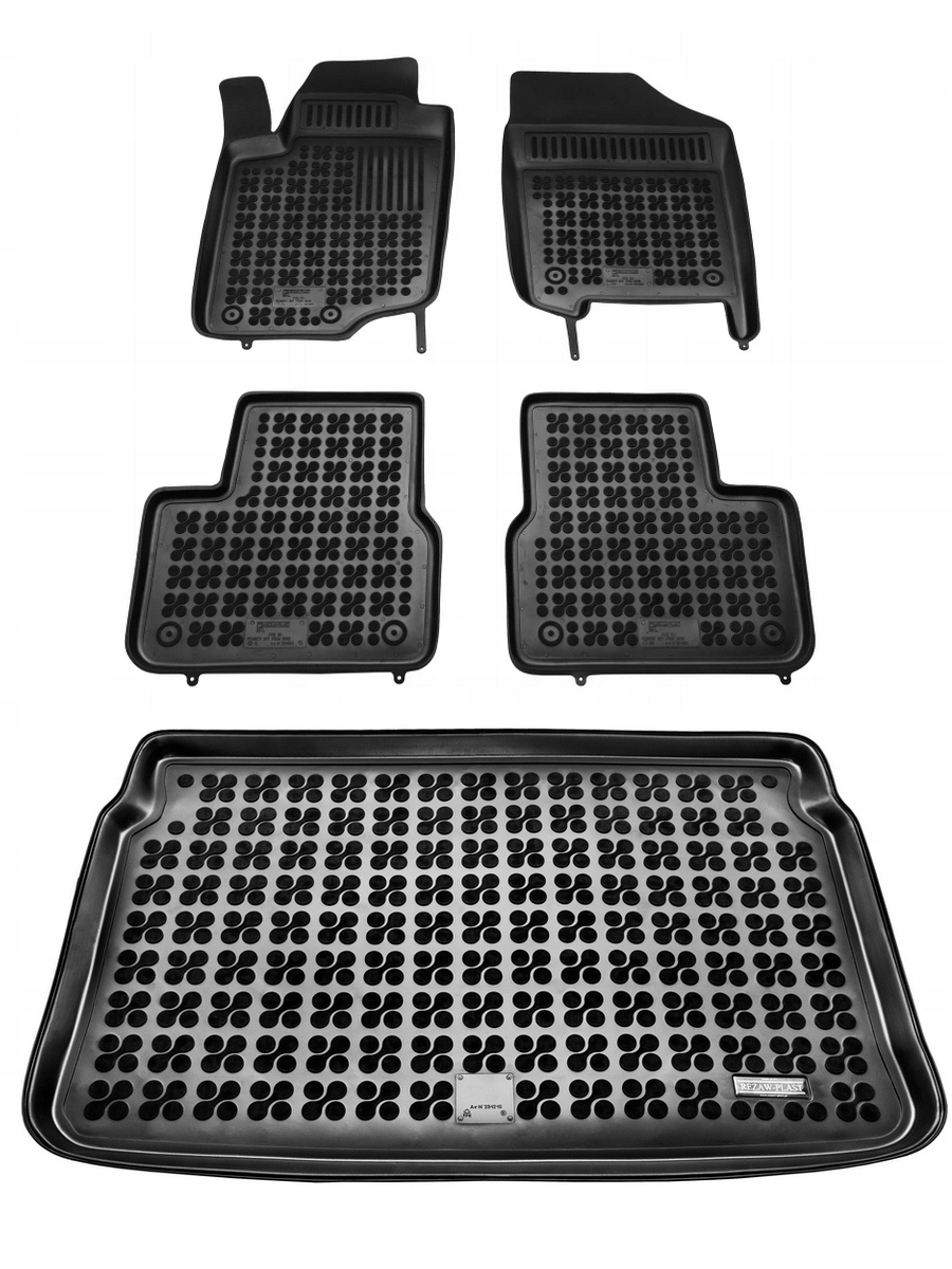 

Peugeot 207 06-12 Dywaniki gumowe+ Mata bagażnika