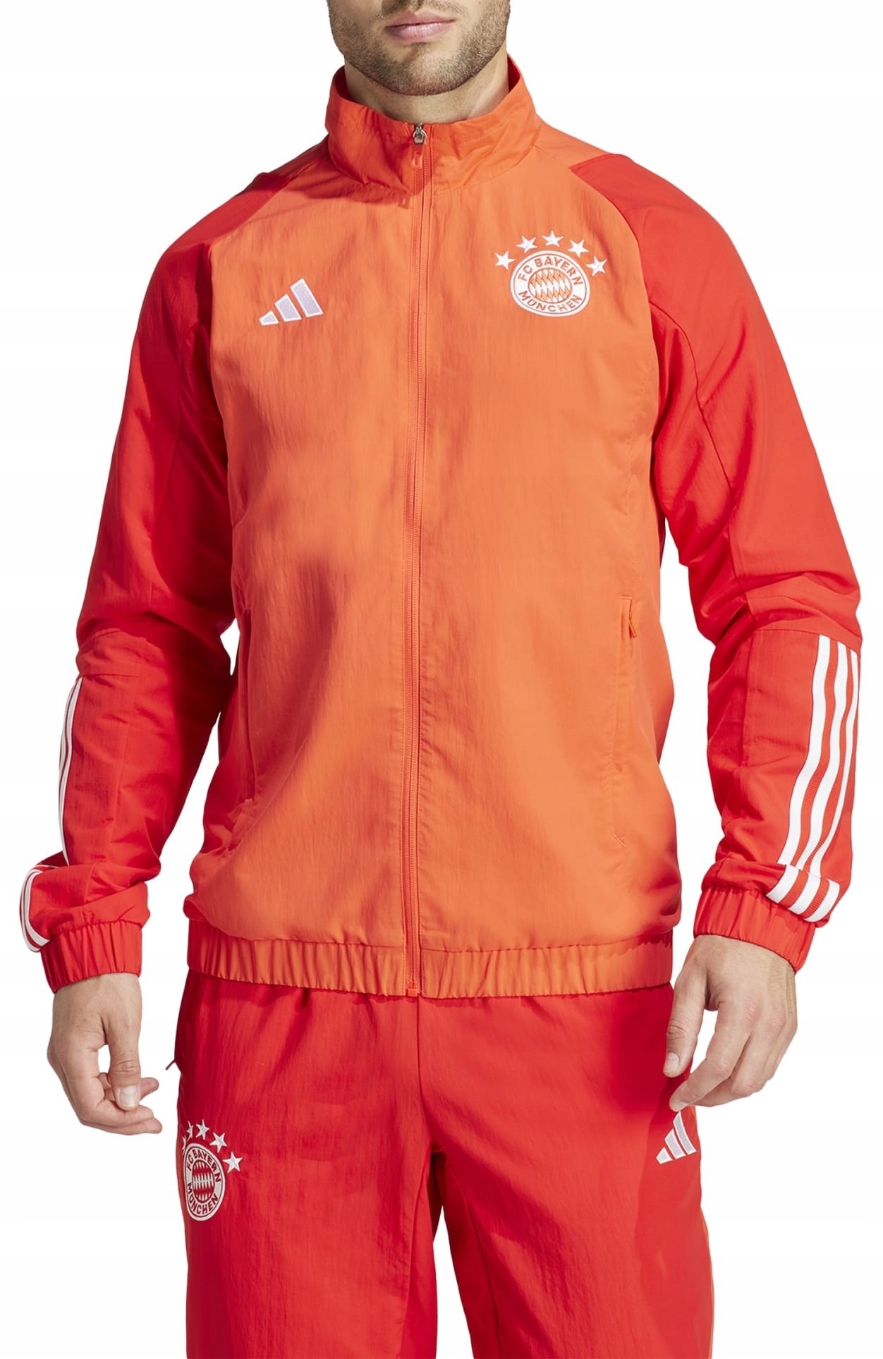 Adidas Mikina Bayern Mnichov Presentation Jacket Tiro 23 IN6314 R M