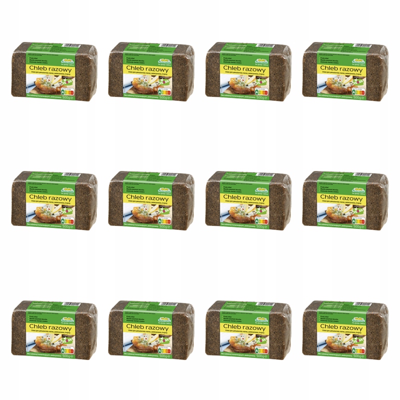 Celozrnný žitný chléb celozrnný 500 g Mestemacher X12