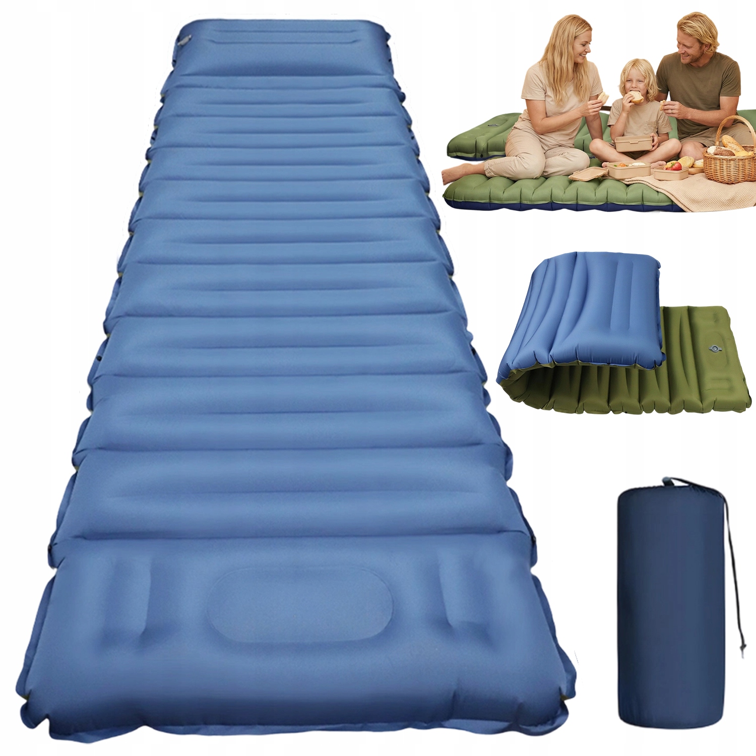 Samonafukovací Turistická Kempingová Podložka Pod Stan 68x198 CM Ultralehká