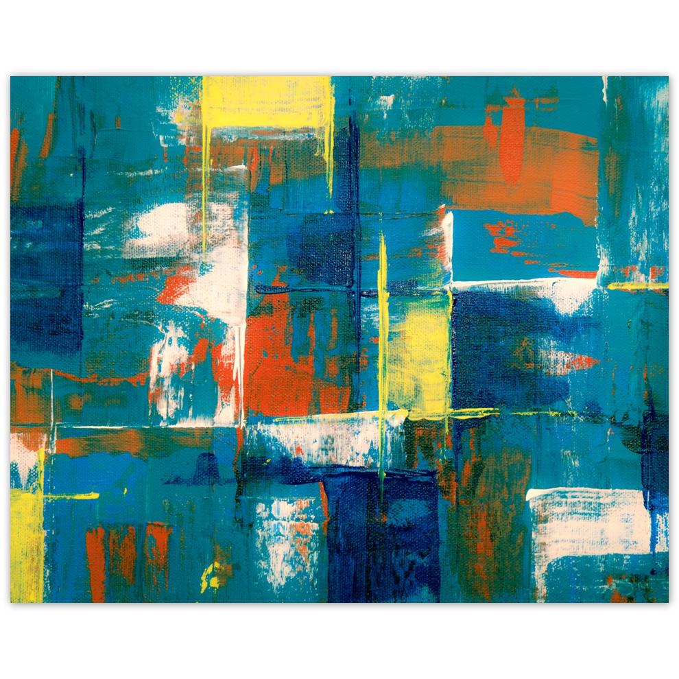 

Plakat 50x40 Abstrakcja Gołąb