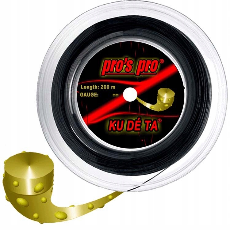 Pro`s Pro Kudeta 200 m 1,25 mm černá