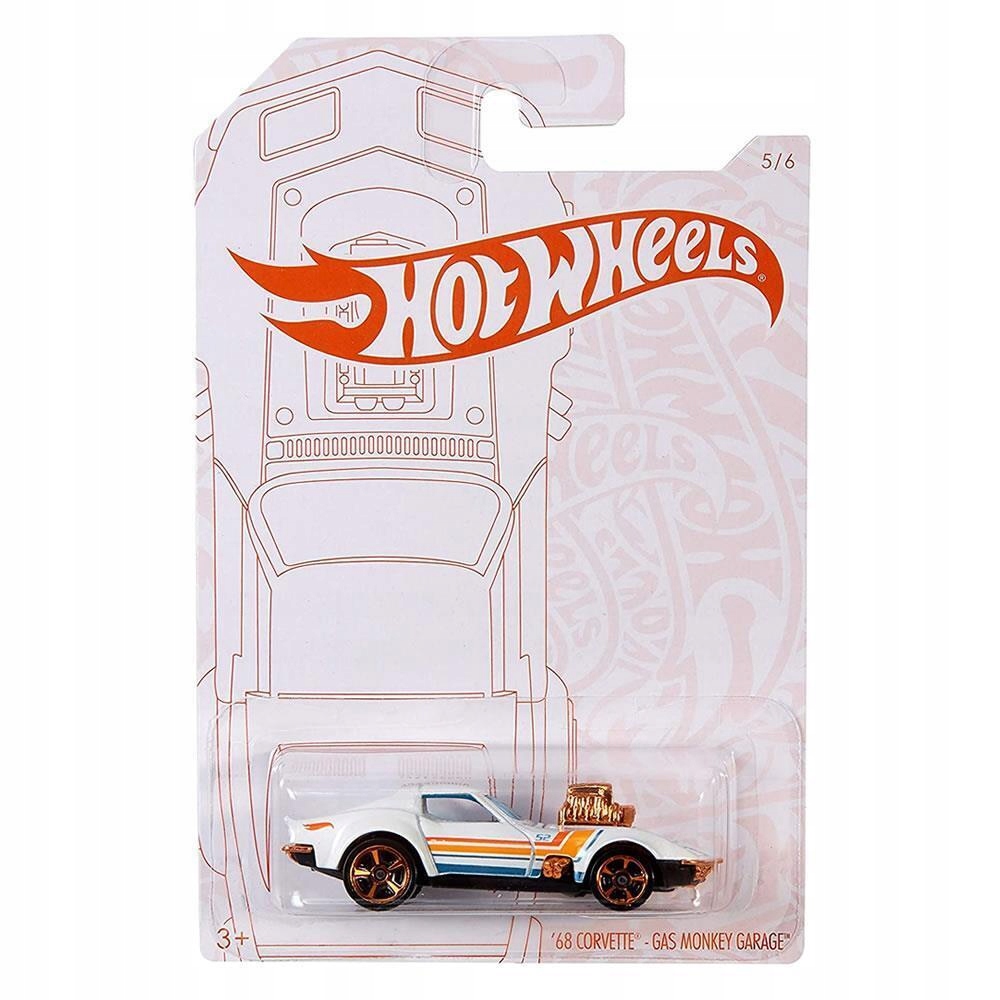 Hot Wheels 68 CORWETTE GAS MONKEY GARAGE GJW48