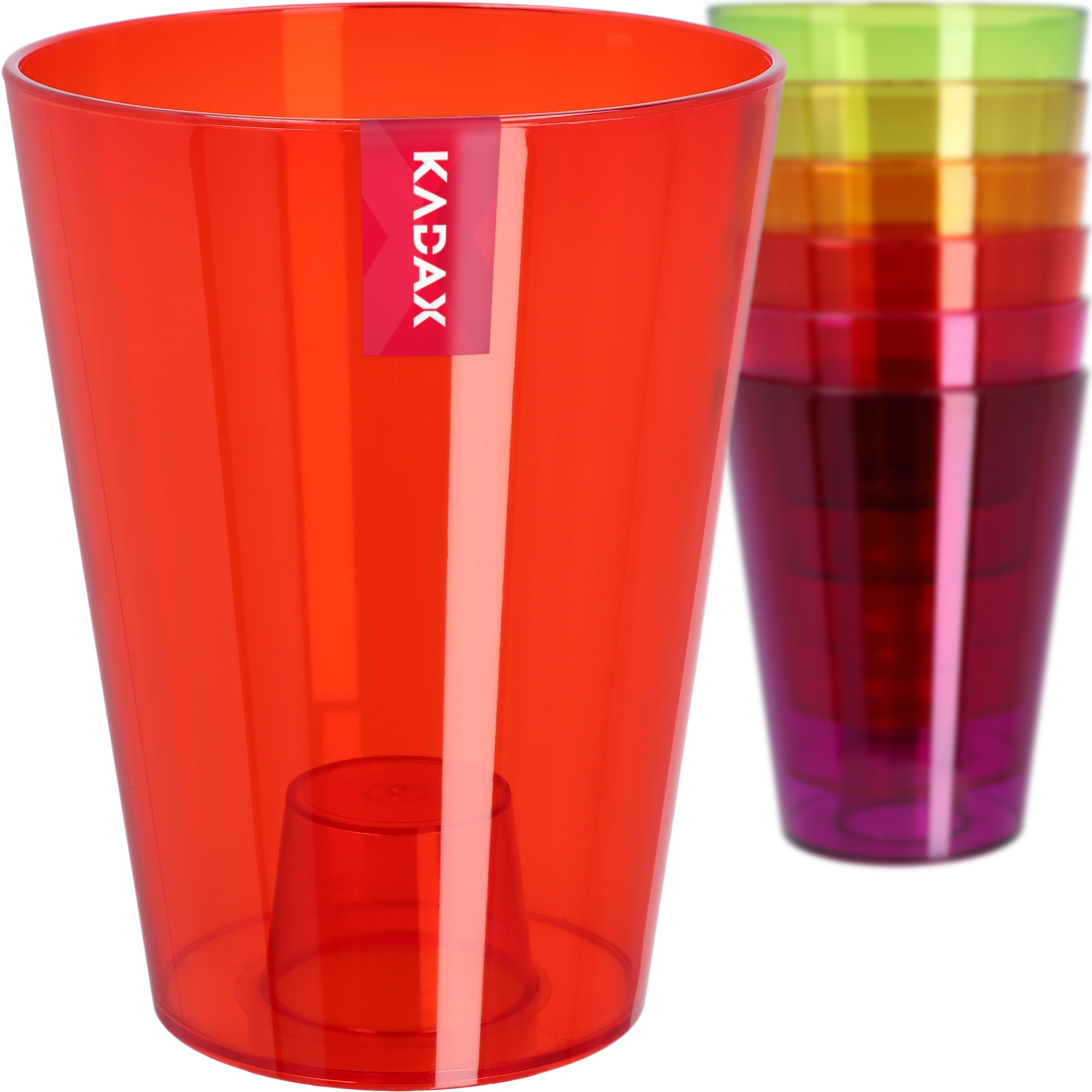 DONICZKA OSŁONKA NA STORCZYK KWIATY CZERWONA 12cm