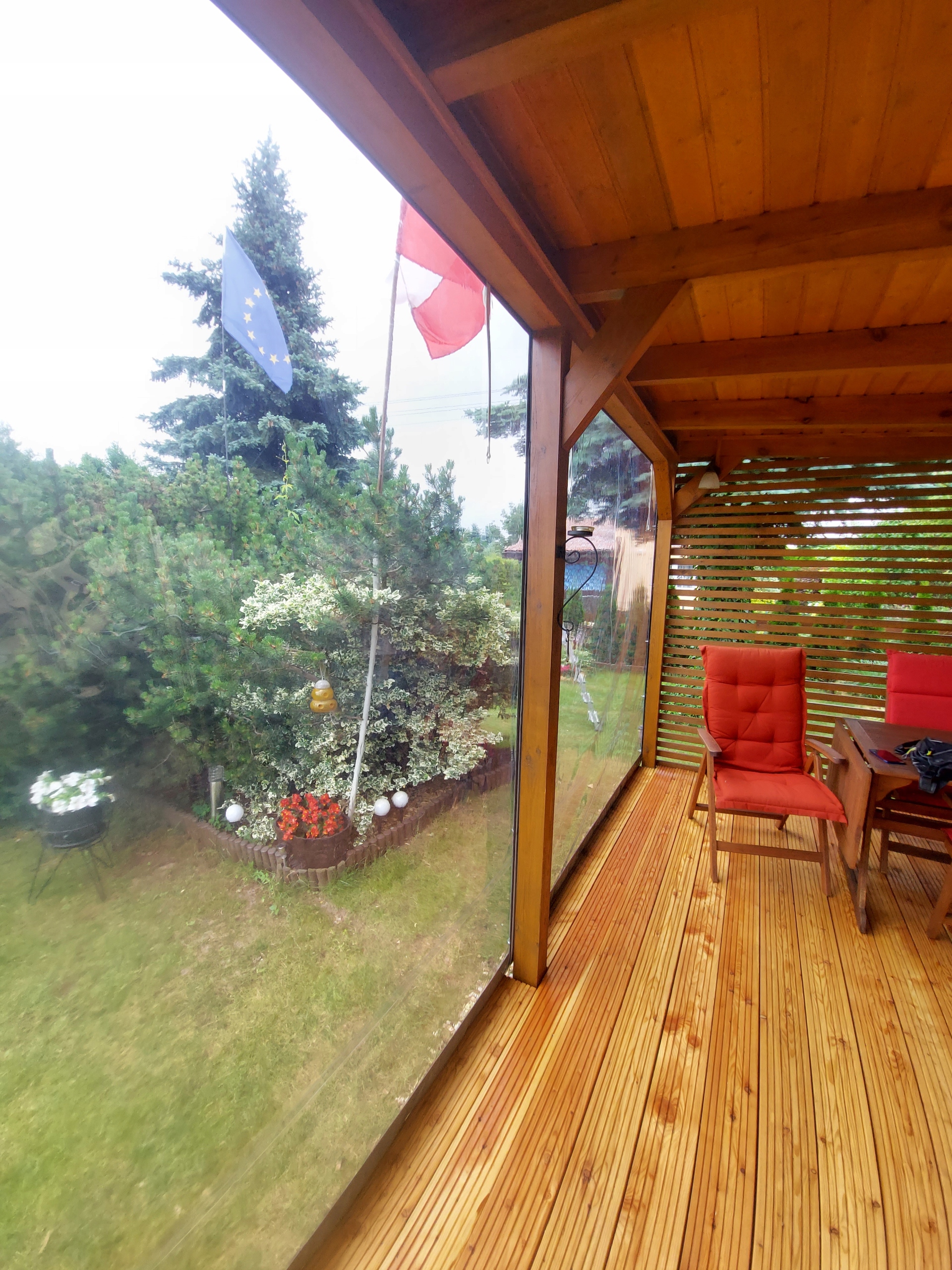 Osłony tarasowe altany pcv ściany tarasu, osłona tarasu, altany SUPER MOCNA Producent 100