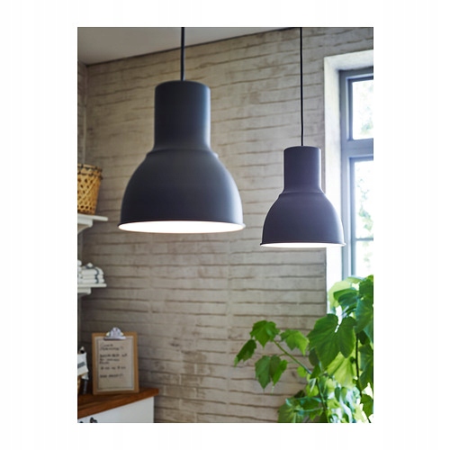 IKEA HEKTAR Lampa wisząca, ciemnoszary22 cm Kod producenta 803.903.59