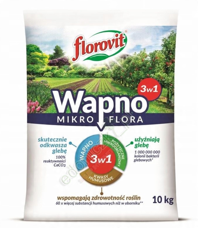 

Wapno Z Kwasami Mikroflora 3W1 10KG