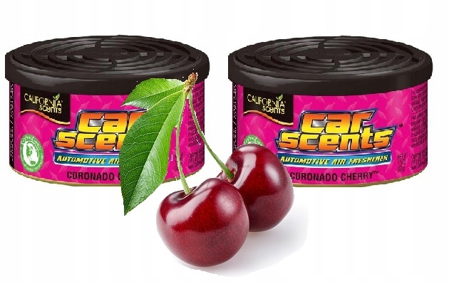

California Car Scents 2 Szt Zapach Coronado Cherry