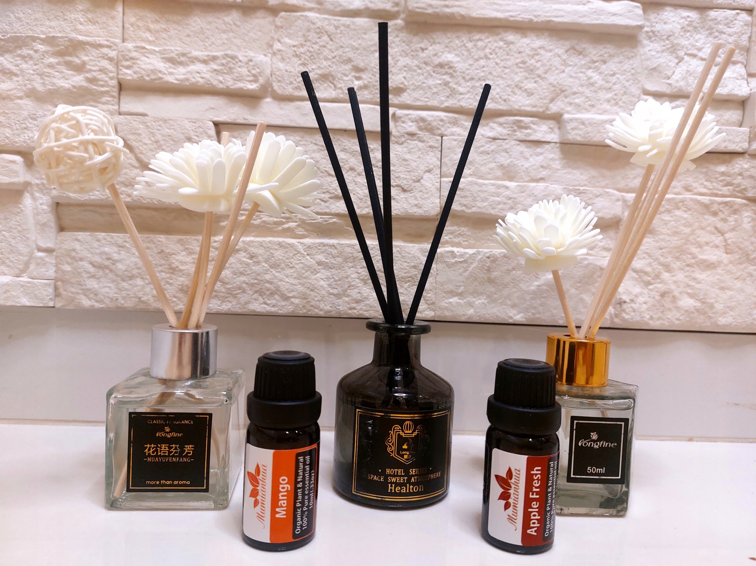 DYFUZOR ZAPACHOWY CYTRUSOWY Z PATYCZKAMI LEMON LongFine 50ML Pojemność 50 ml