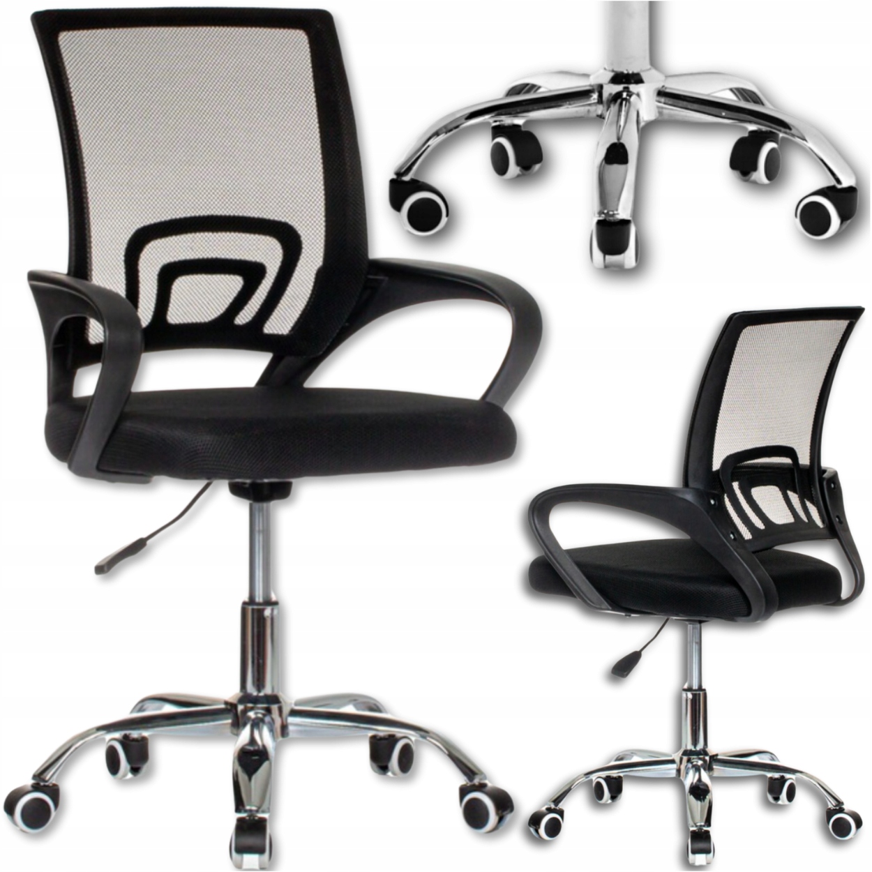 Вращающееся кресло Care Life черный