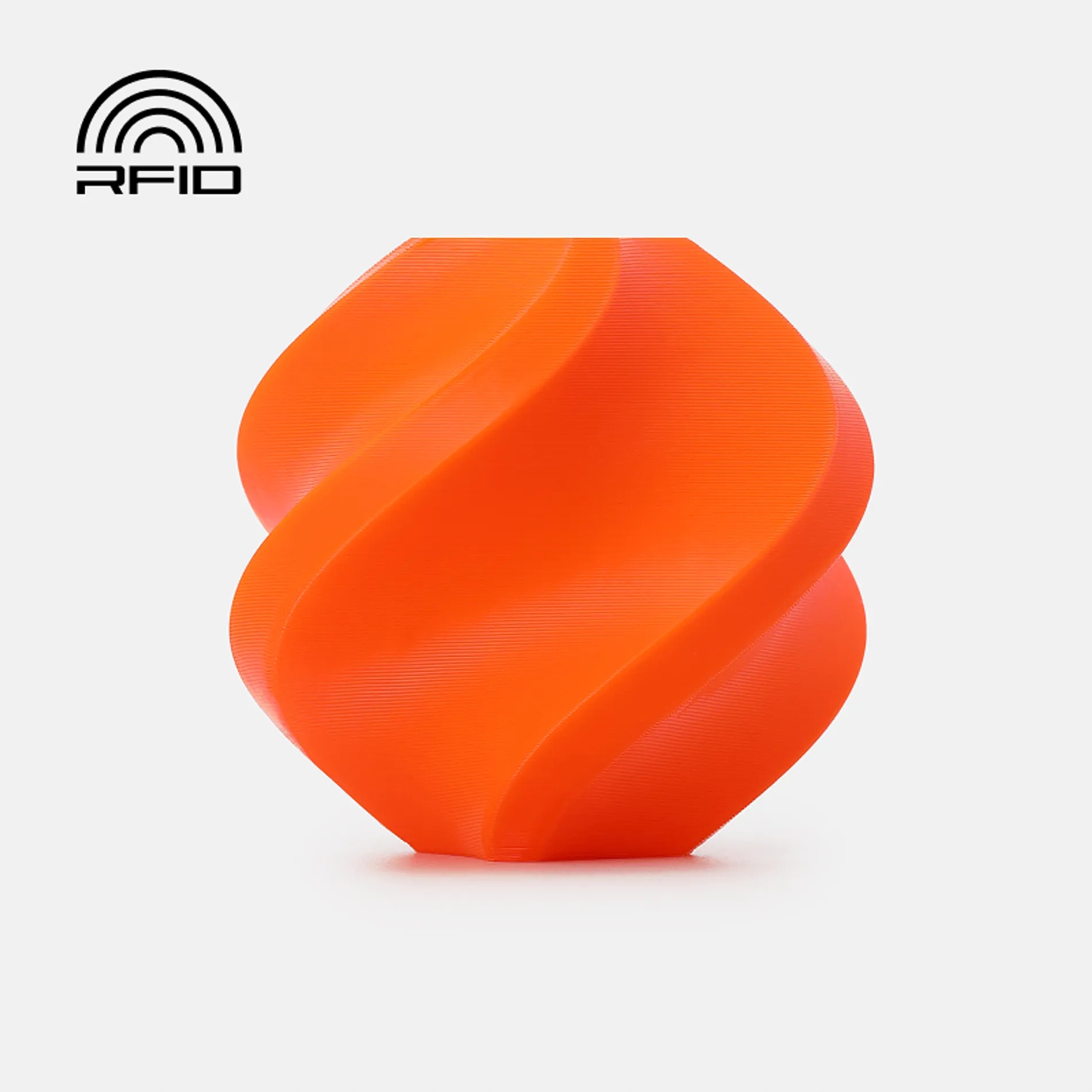 Filament Bambu Lab PETG Basic 1 kg - z wielorazową szpulą - Orange