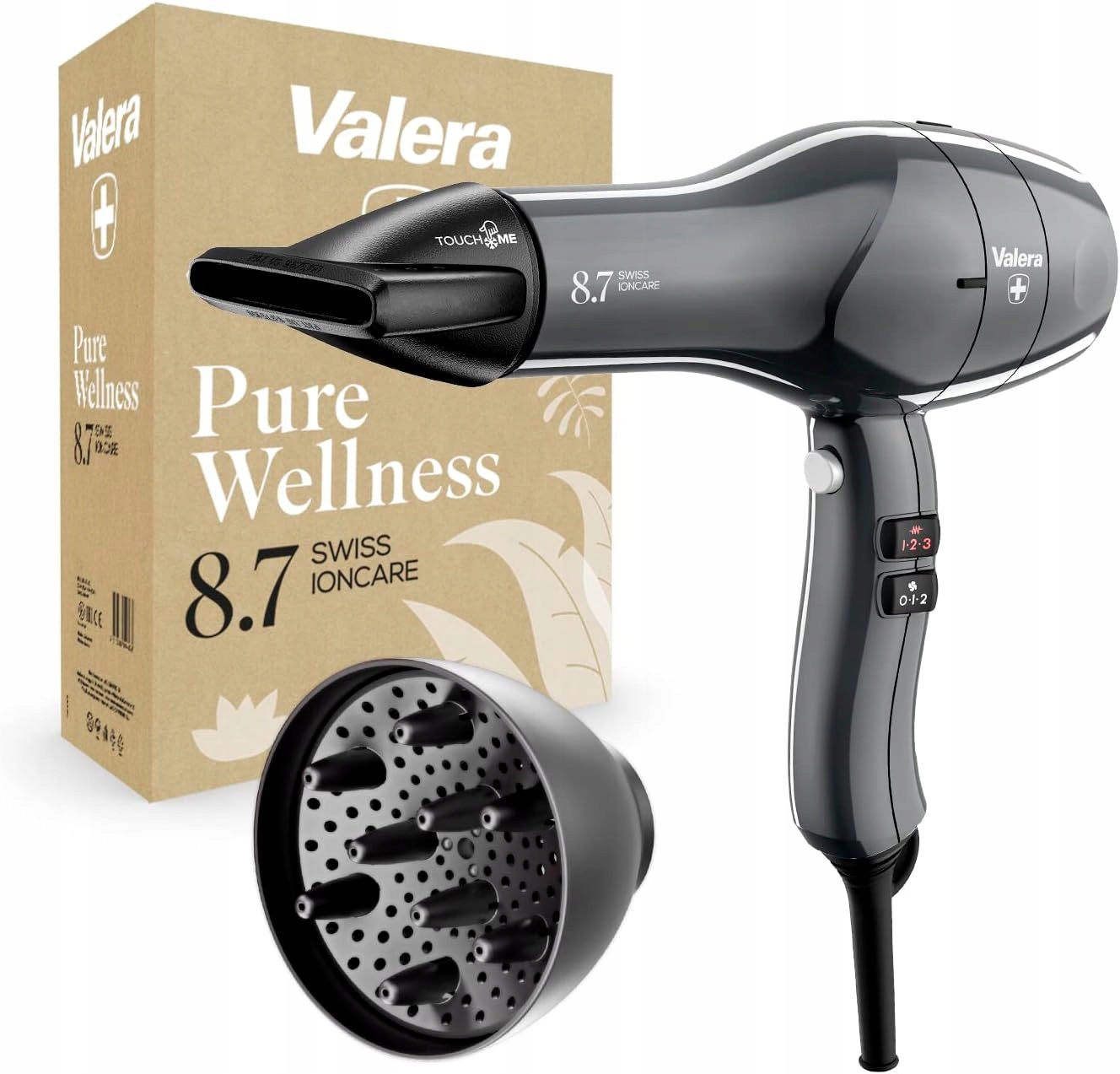 Valera Swiss Ioncare 8.7 Profesjonalna suszarka do włosów 2400 W jonizacja