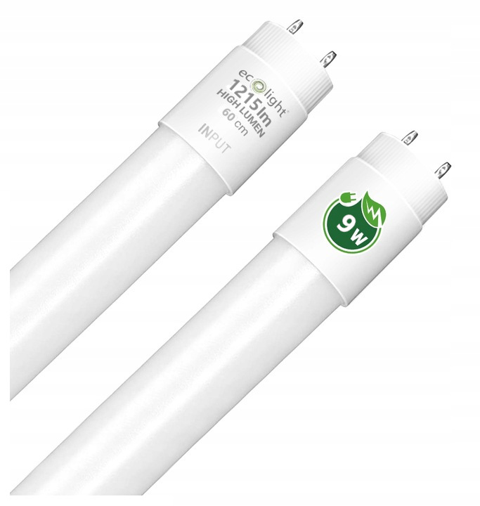 

Świetlówka Led T8 60cm 9W 25W 1215lm Mocna