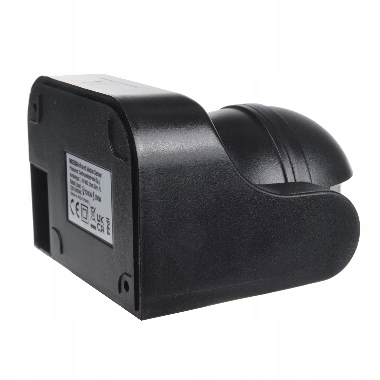 SENSOR PIR CZUJNIK RUCHU I ZMIERZCHU ZEWNĘTRZNY 1200W IP44 do LED MCE358 Marka Maclean