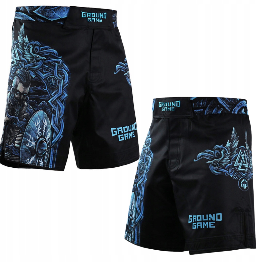 Spodenki męskie Ground Game Mma Viking Czarne r. M