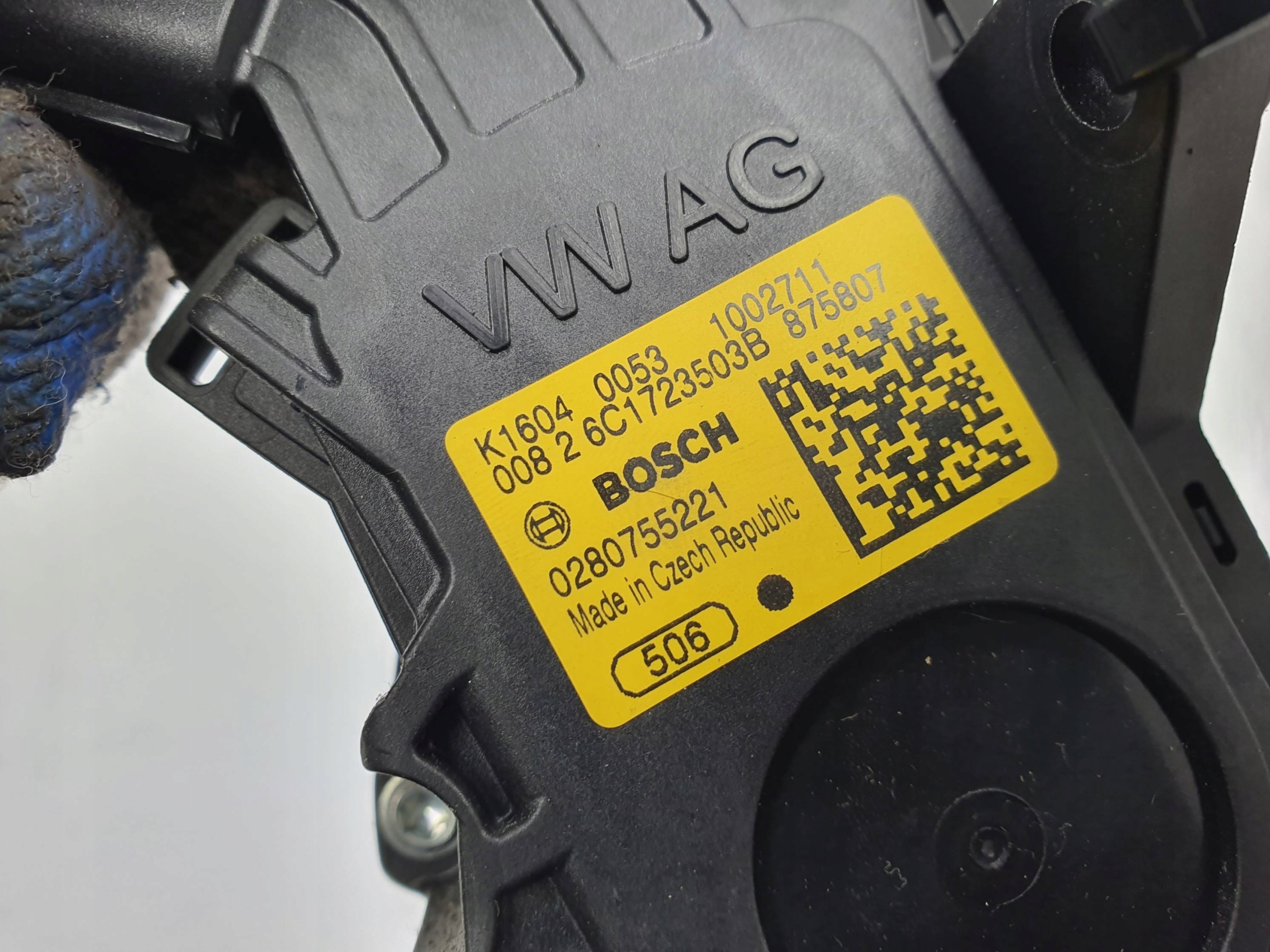 PEDAL 6C1723503B SKODA FABIA III