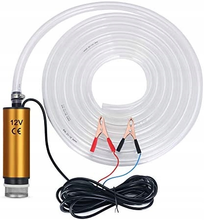 POMPA POMPKA DO SPUSZCZANIA PALIWA ROPY 50 mm 12 V