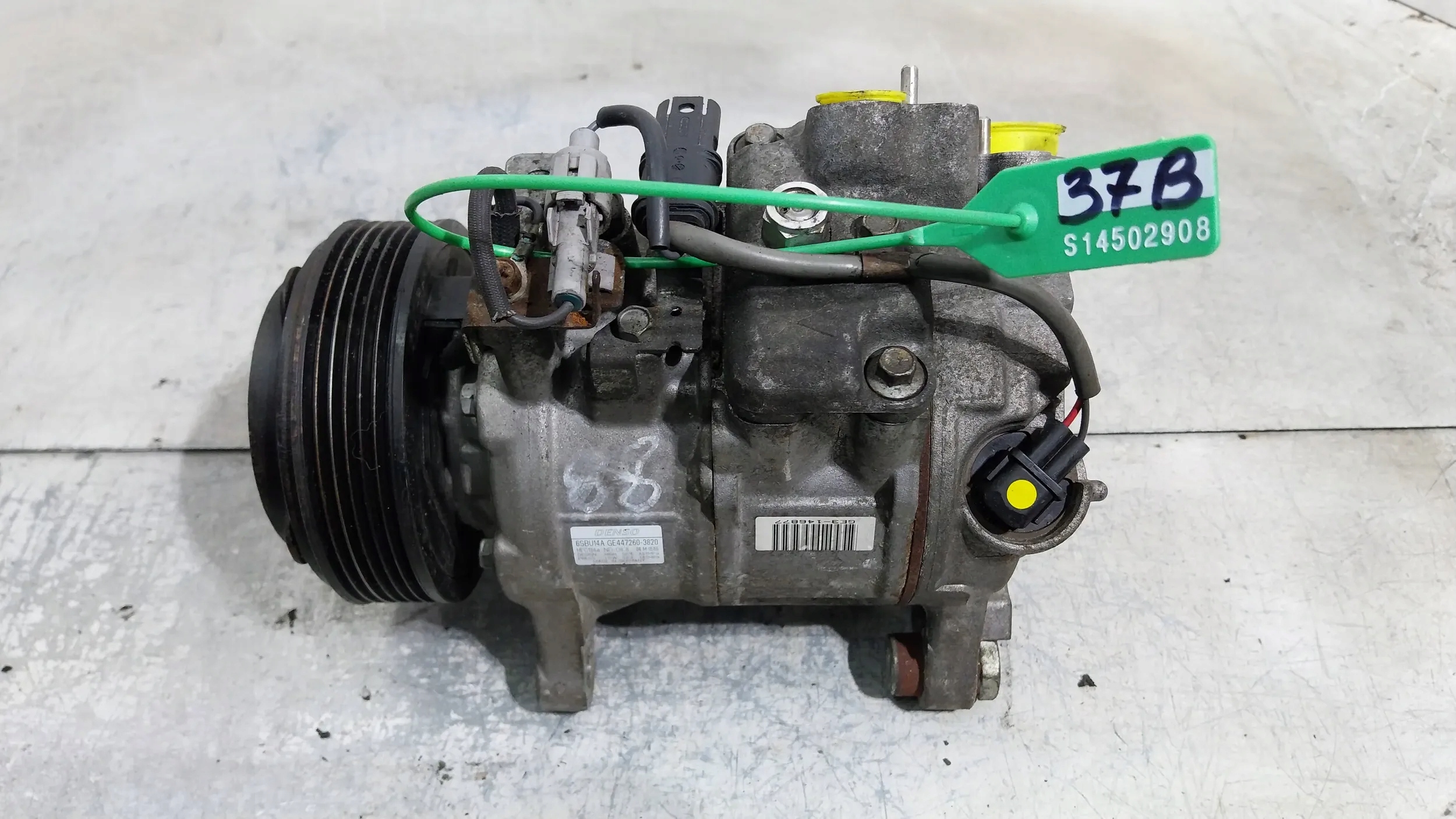 compressor compressor; of the air conditioning 447260-3820 BMW E90 E91 2.0D N47