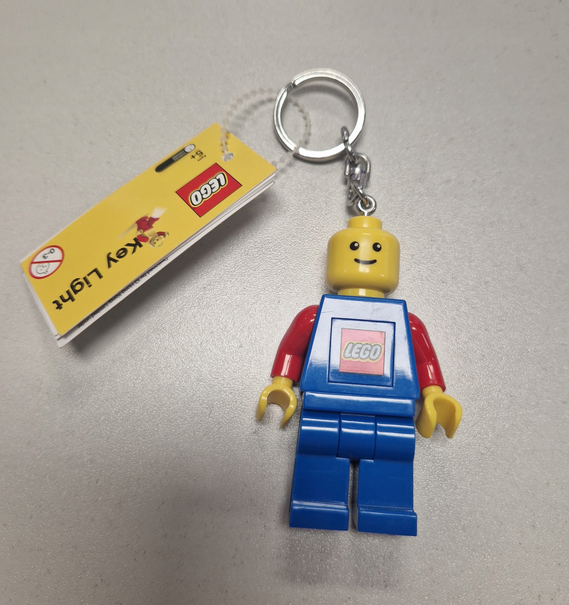 Brelok led Lego minifigurka vintage rok 2009