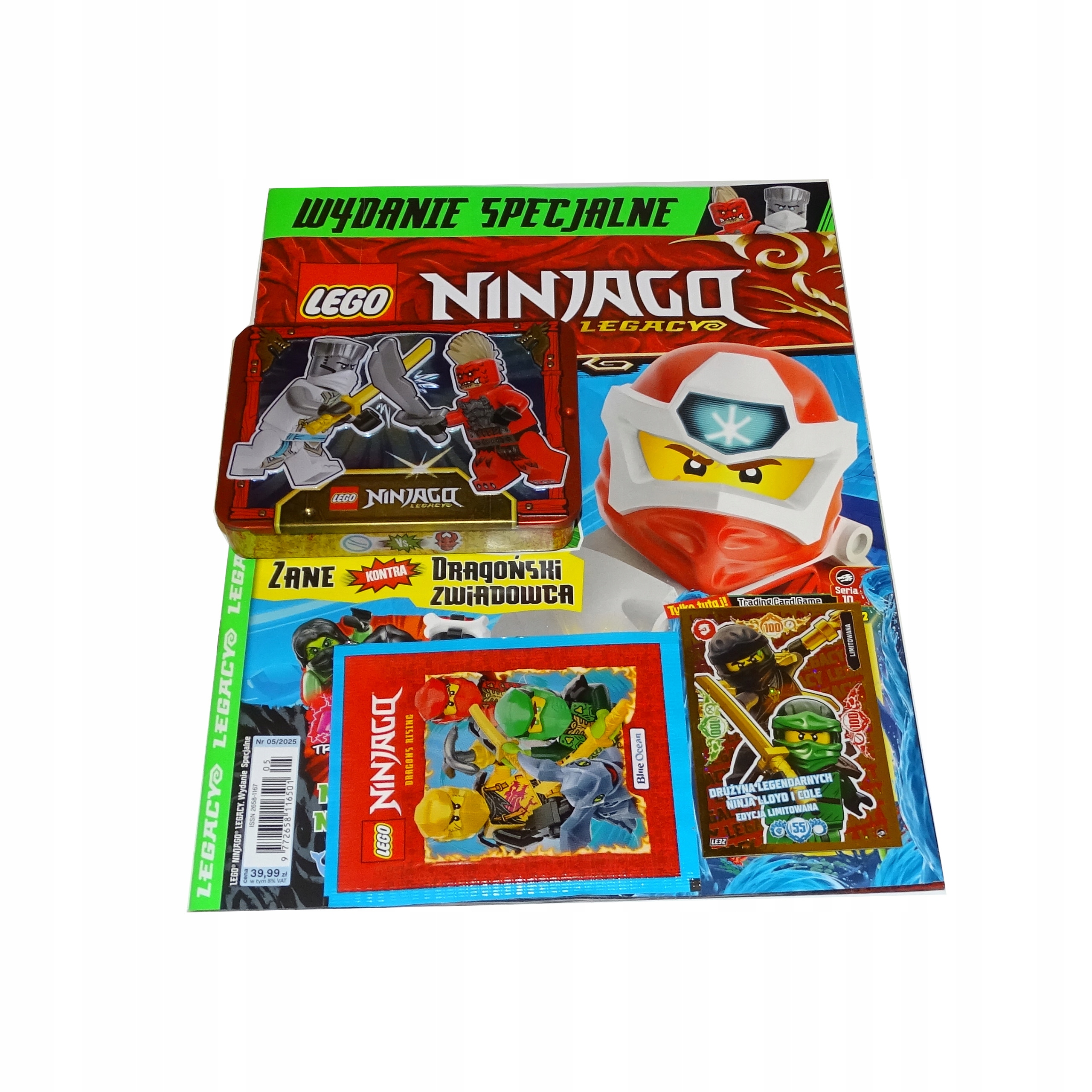 Lego ninjago 5 2025 zane kontra dragoński zwiadowca