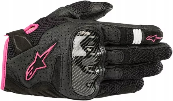 Rękawice damskie Alpinestars Stella SMX-1 Air v2 black/pink XL