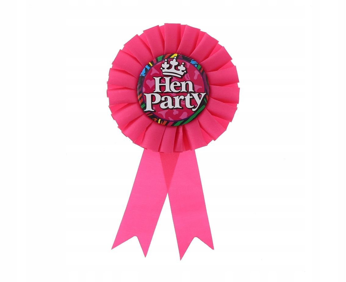 

Kotylion Party Hen Party Wieczór Panieński Różowy