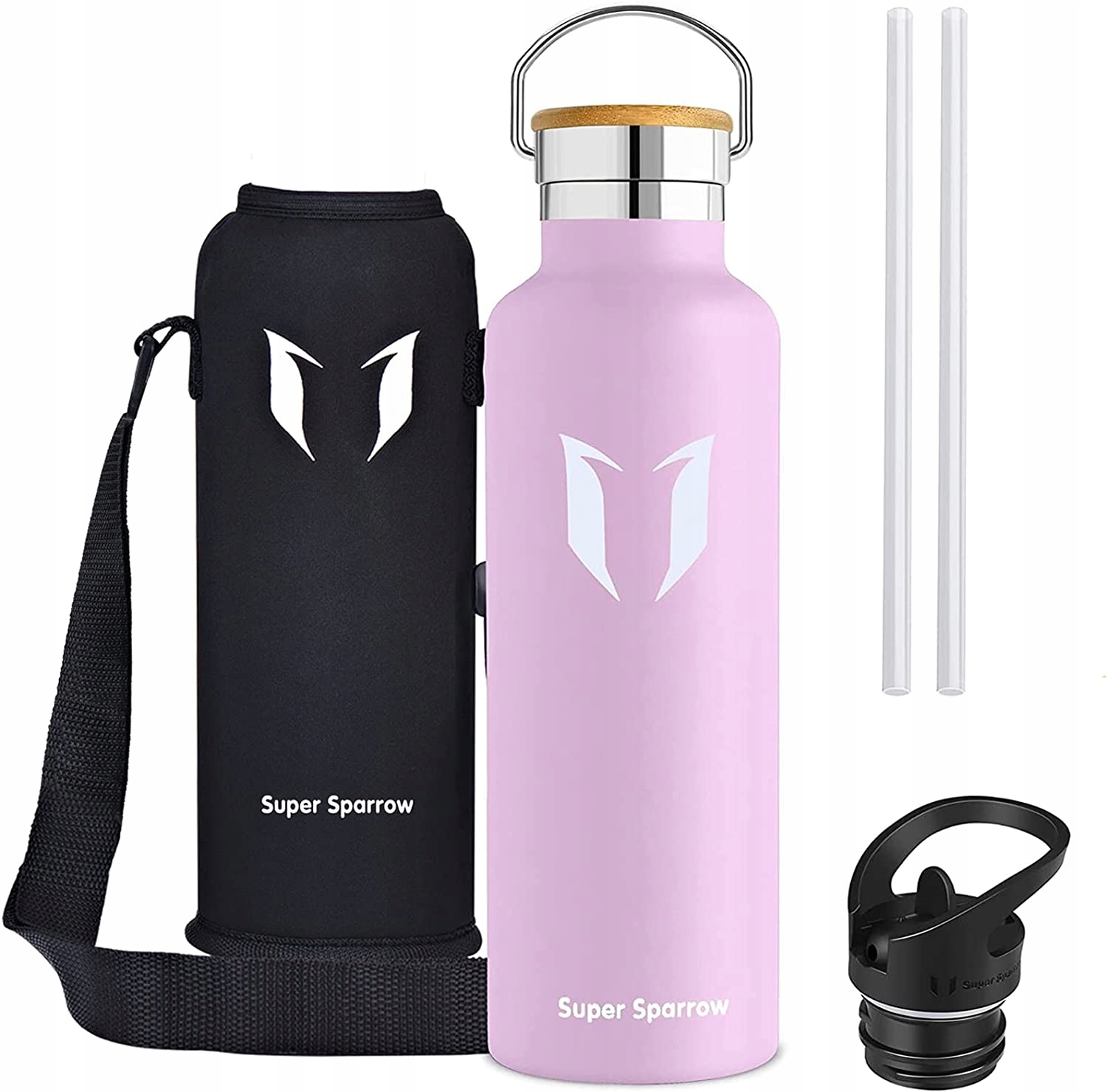 Butelka Termiczna izolowana Sparrow 750 ml różowy