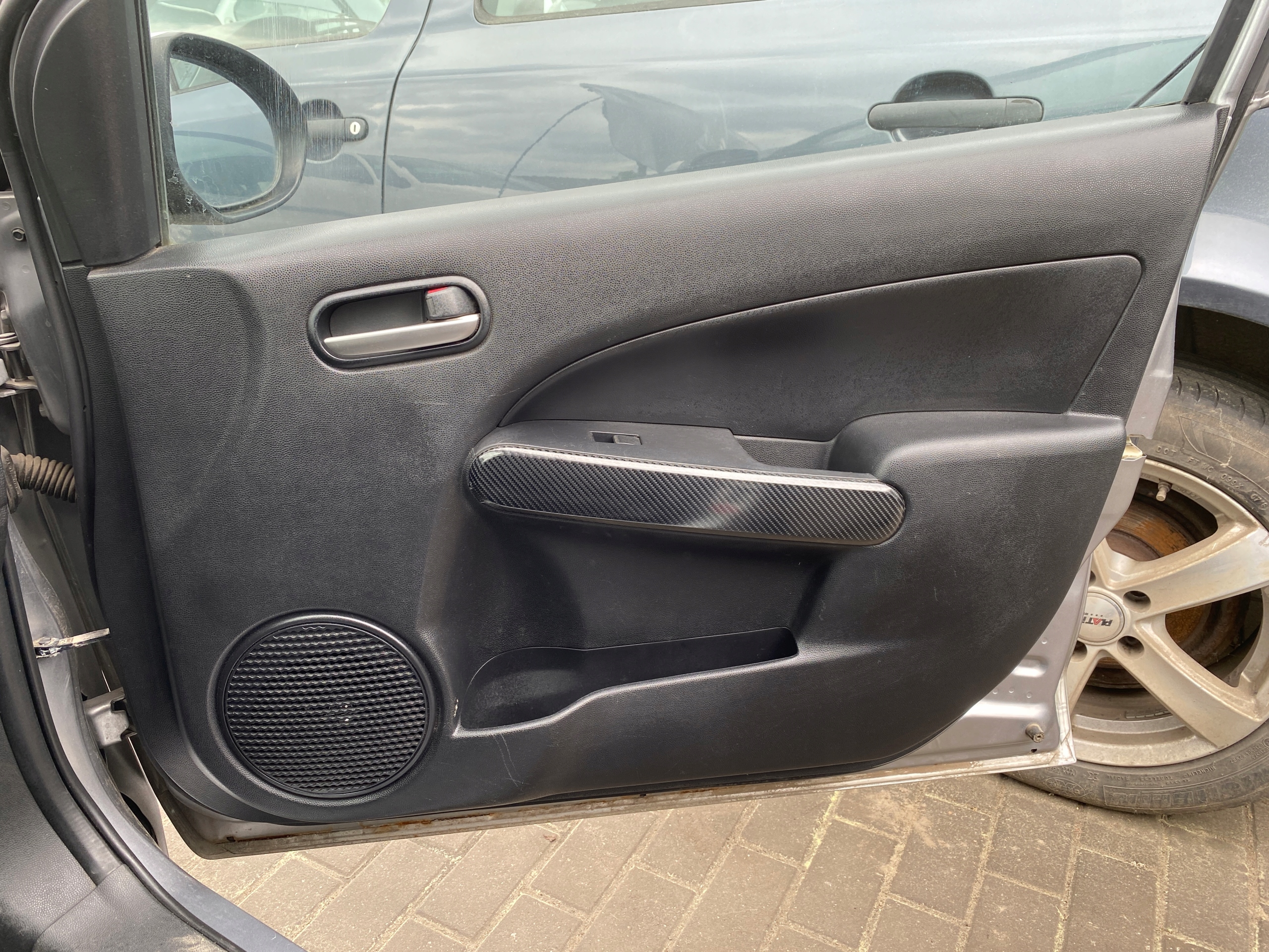 upholstery right side side right front Mazda 2 II 08-15