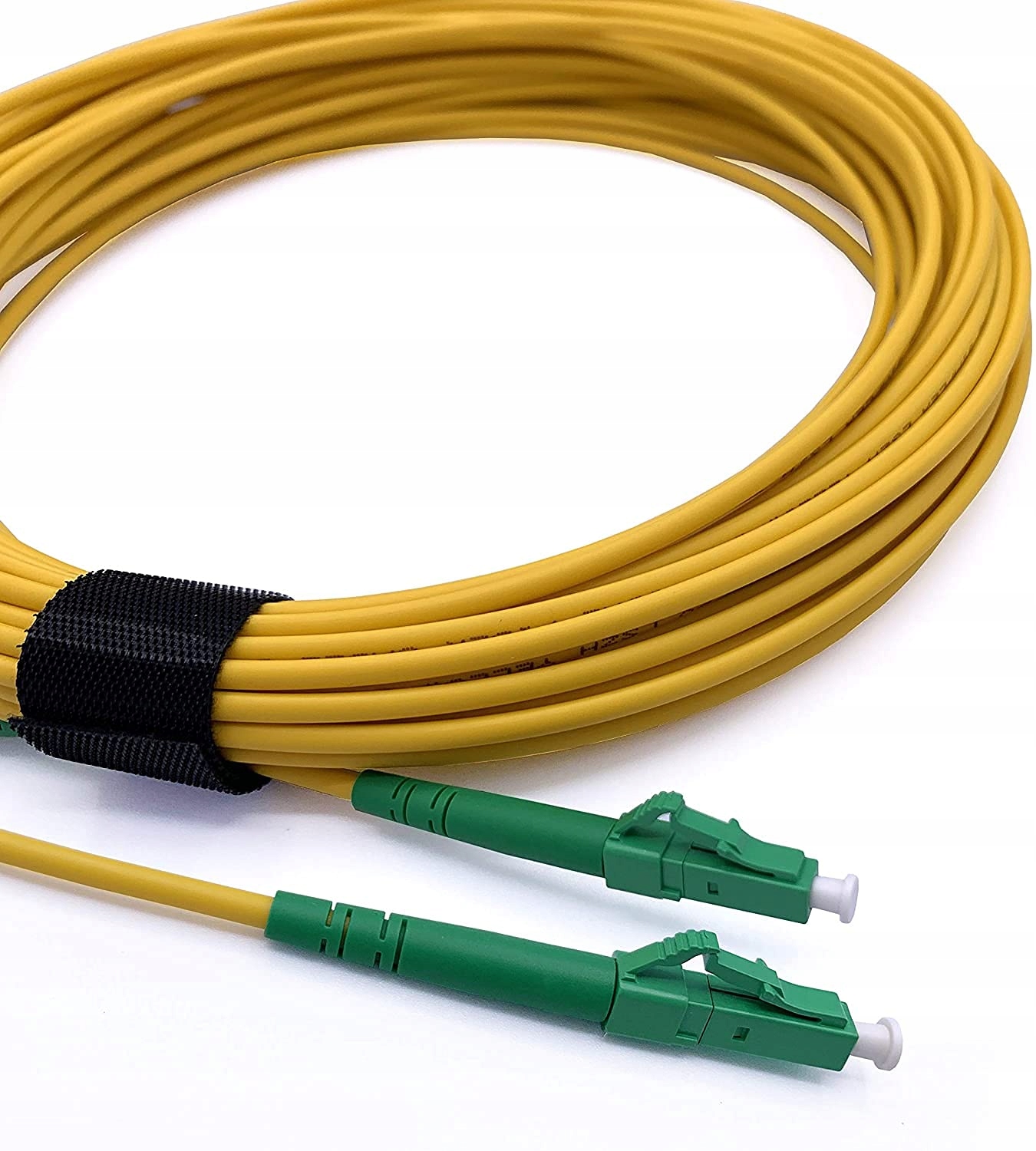 Elfcam Jednomodowy kabel światłowodowy Simplex LC/APC 10m