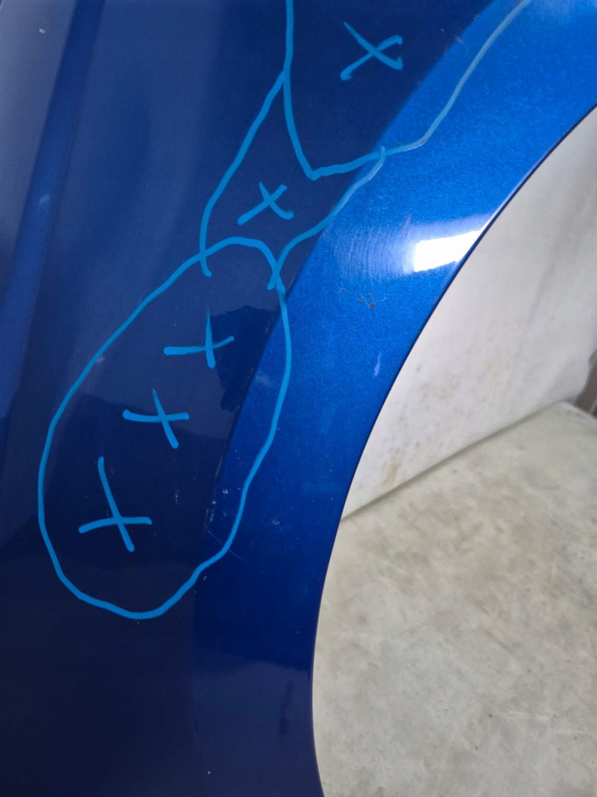 SKODA FABIA III 3 14-21 fender front front right