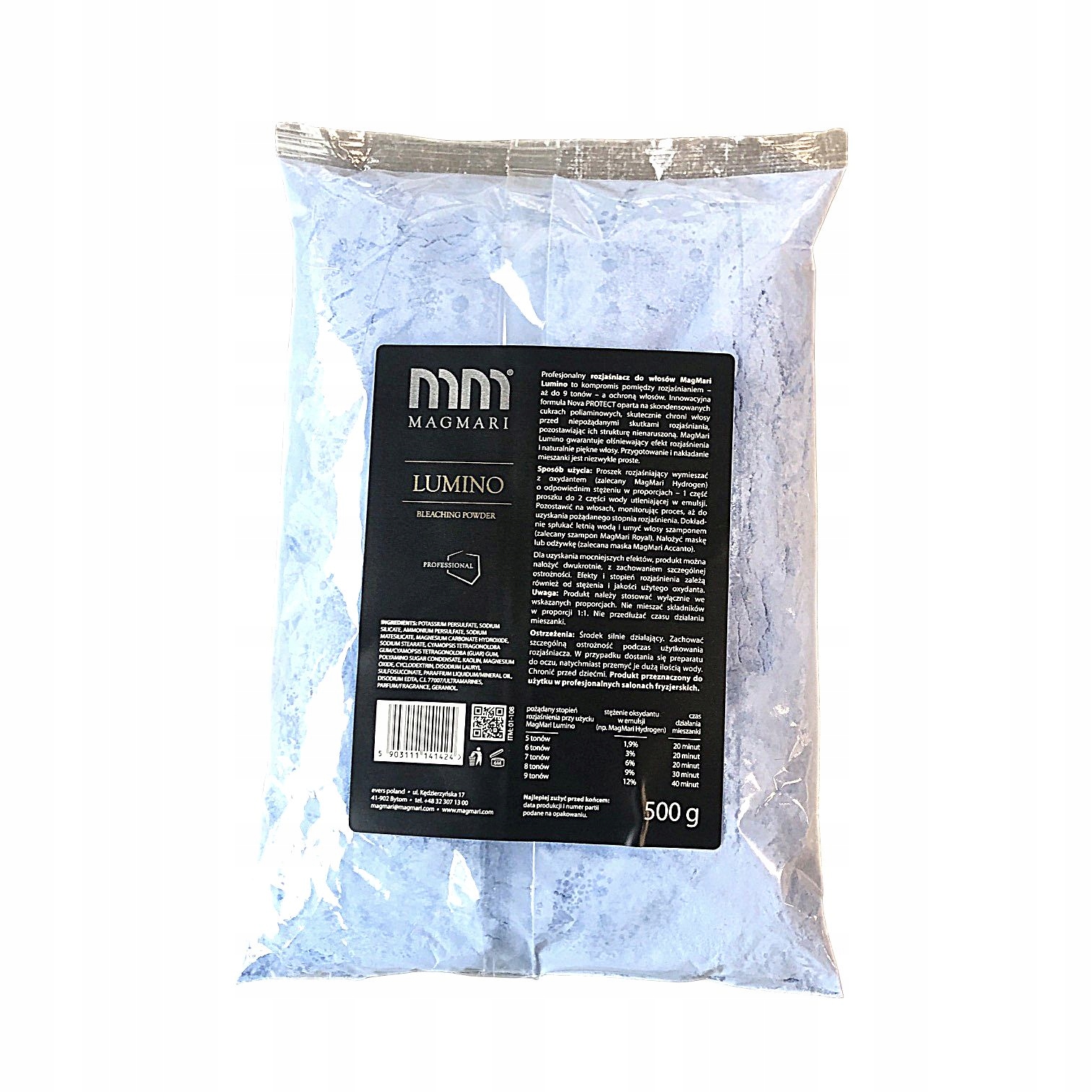 

Rozjaśniacz Lumino 9 Ton 500 gr