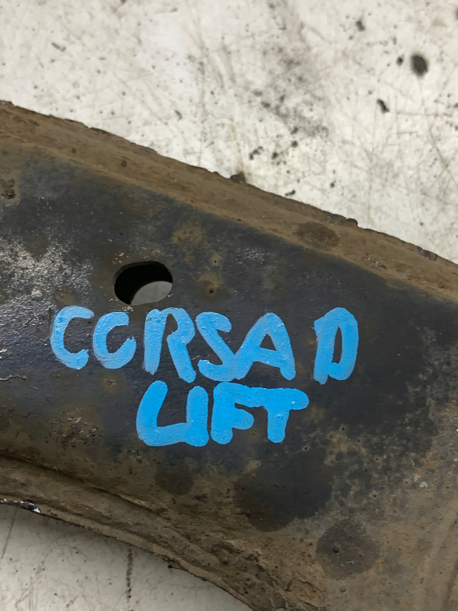 arm left front front OPEL CORSA D LIFT (2011-2014) 3D Z474