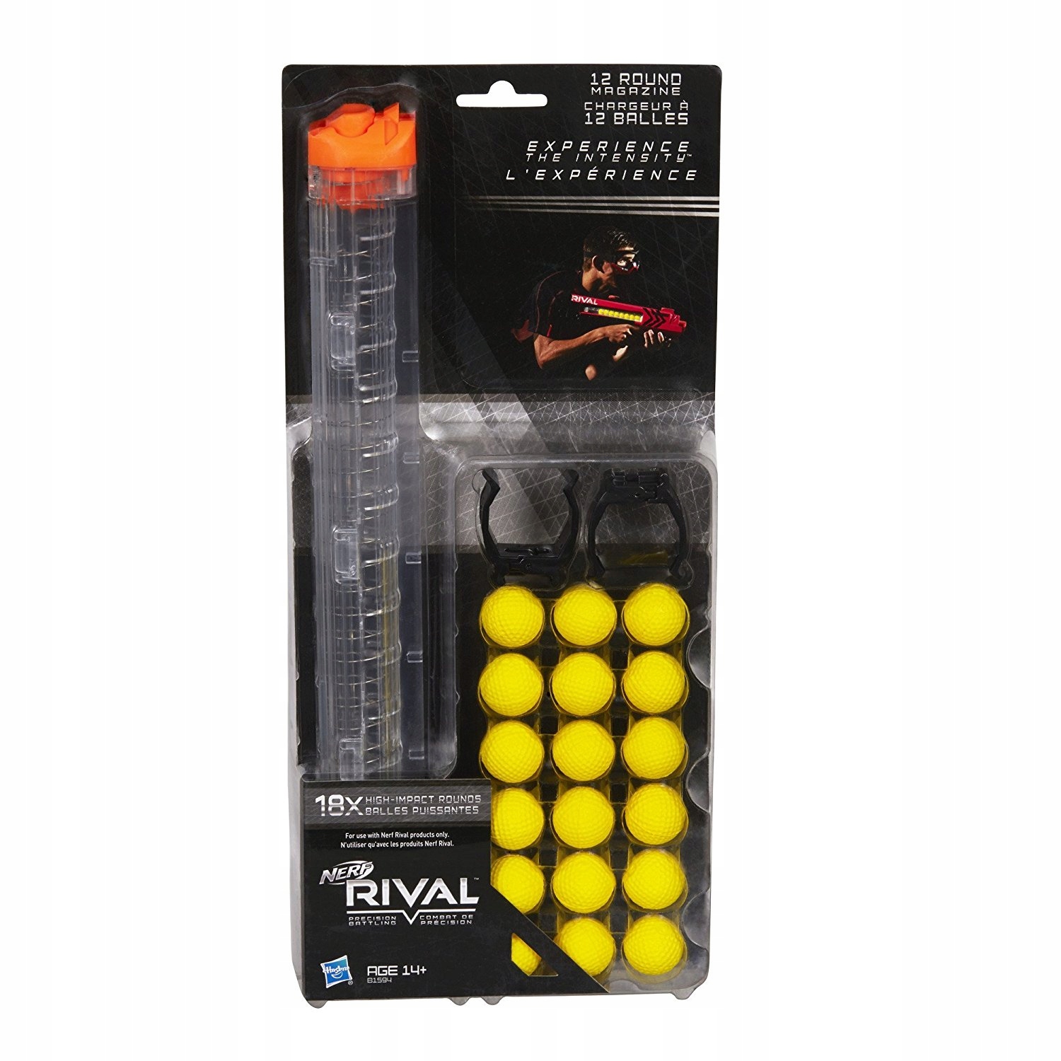

Nerf Rival Magazynek 18x Kulki Naboje B1594