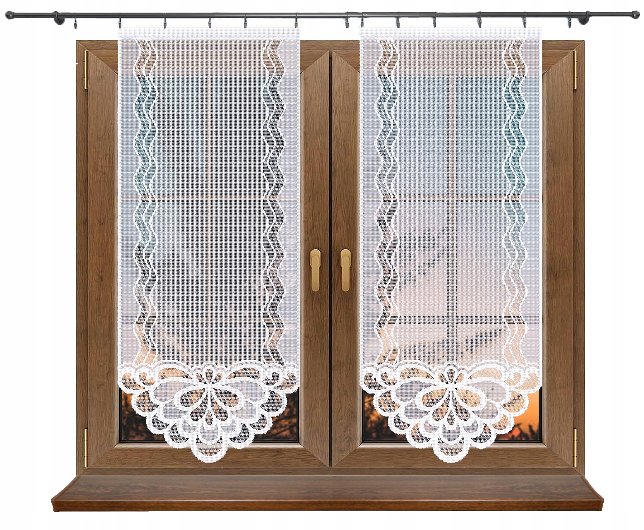 

Panel Ażur Firana Gotowa Żakardowa 75x160 Awit