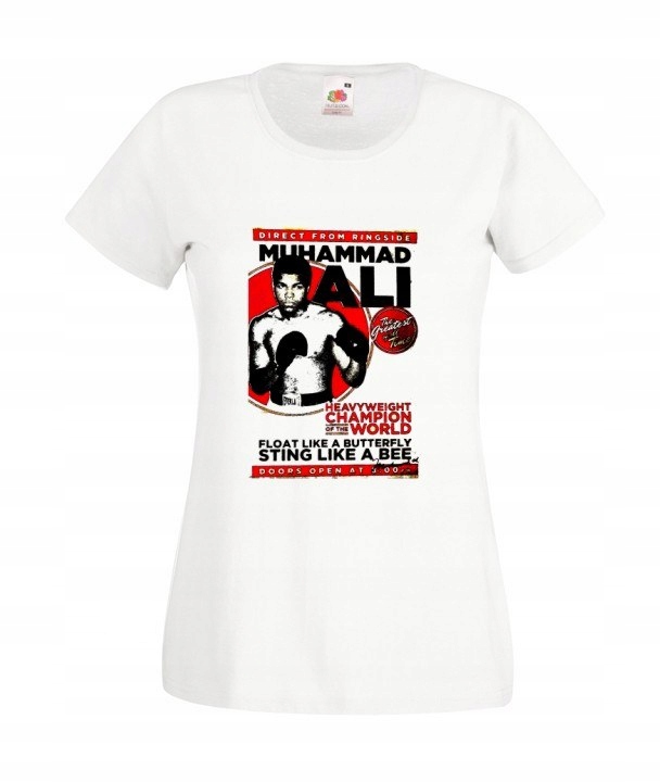 

Koszulka Damska Muhammad Ali Boks Bokser Wzory