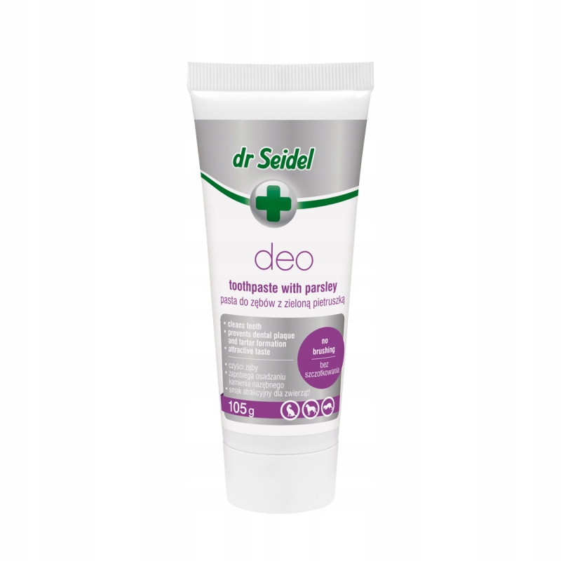 

Dr Seidel Pasta Deo 105G na Zęby Psy, Koty, Fretki