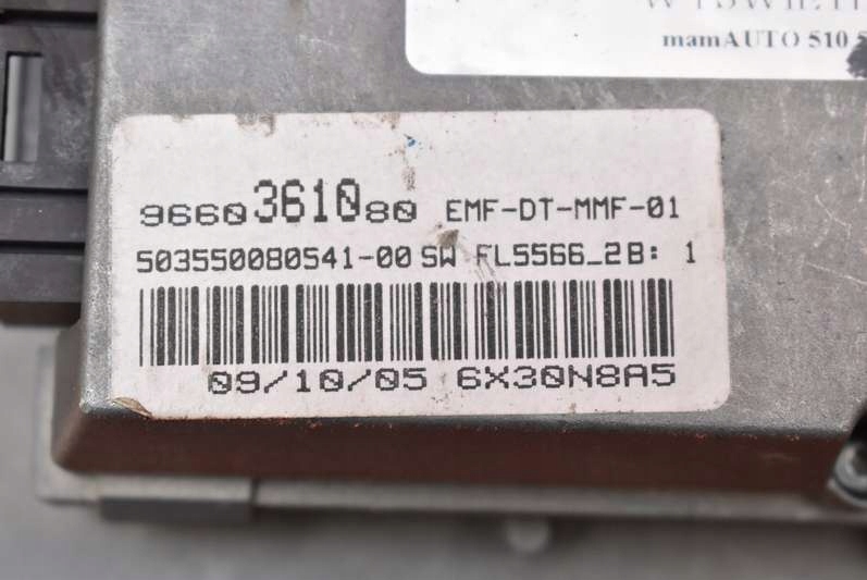 display 9660361080 PEUGEOT 407 04-10