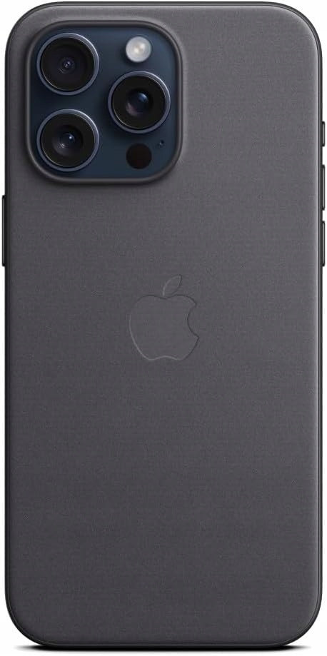 Apple iPhone 15 Pro Max FineWoven Case with MagSafe - CZARNE Dedykowany model iPhone 15 Pro Max