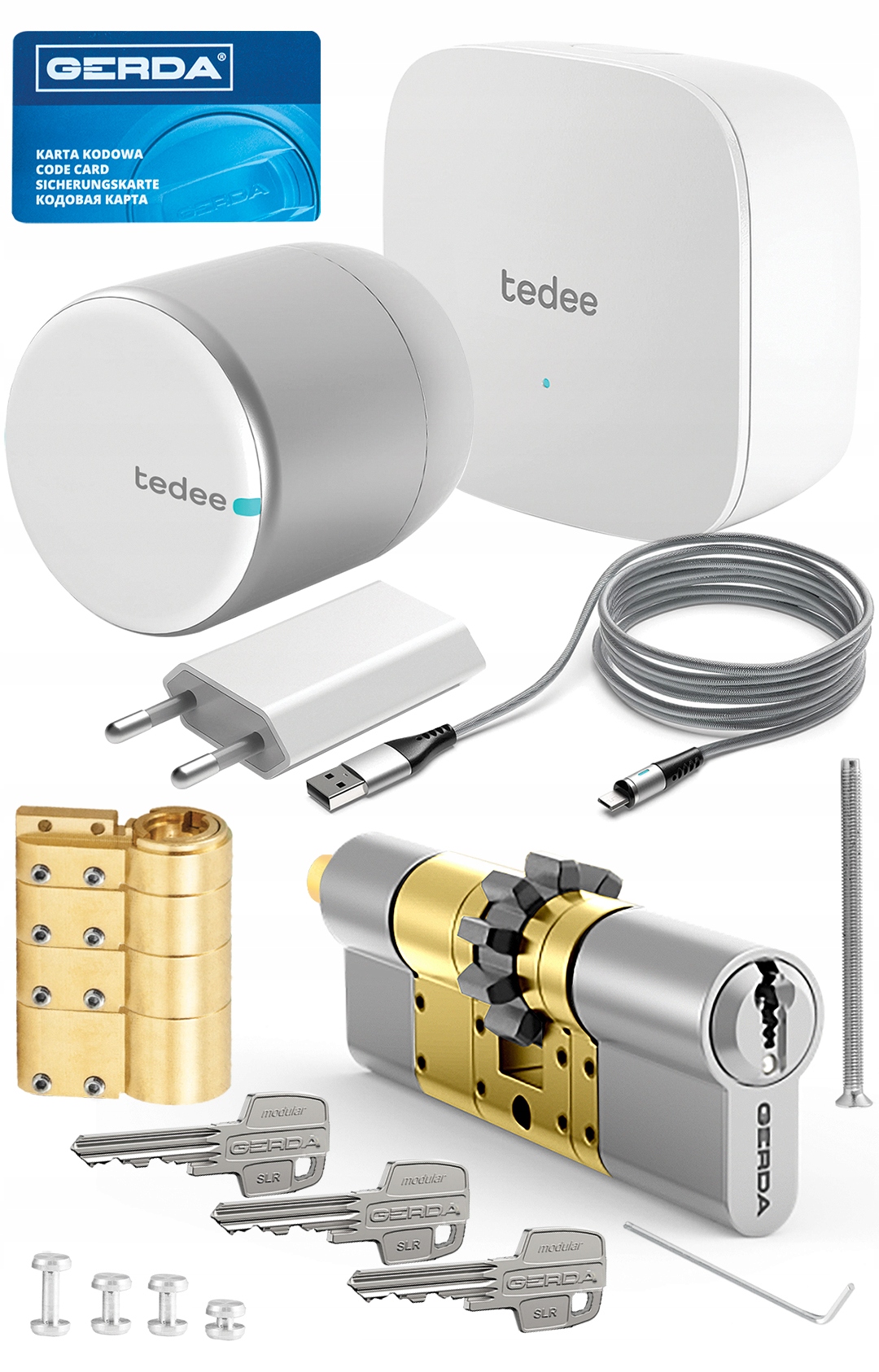 Sada Smart Wi-fi vložka 30-61/37-68 mm Tedee D