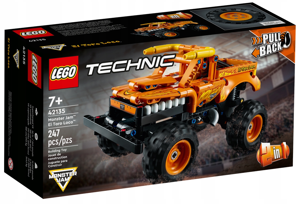 

Lego Technic Monster Jam El Toro Loco 42135