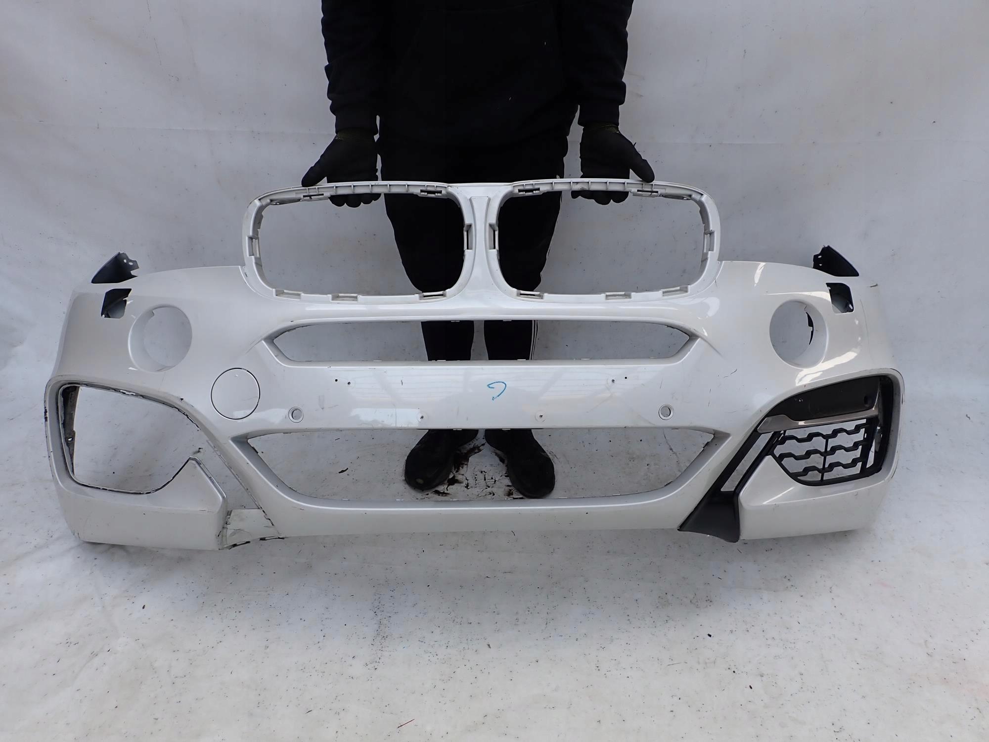 BMW X6 F16 m-packet 14-19 bumper front front washer PDC