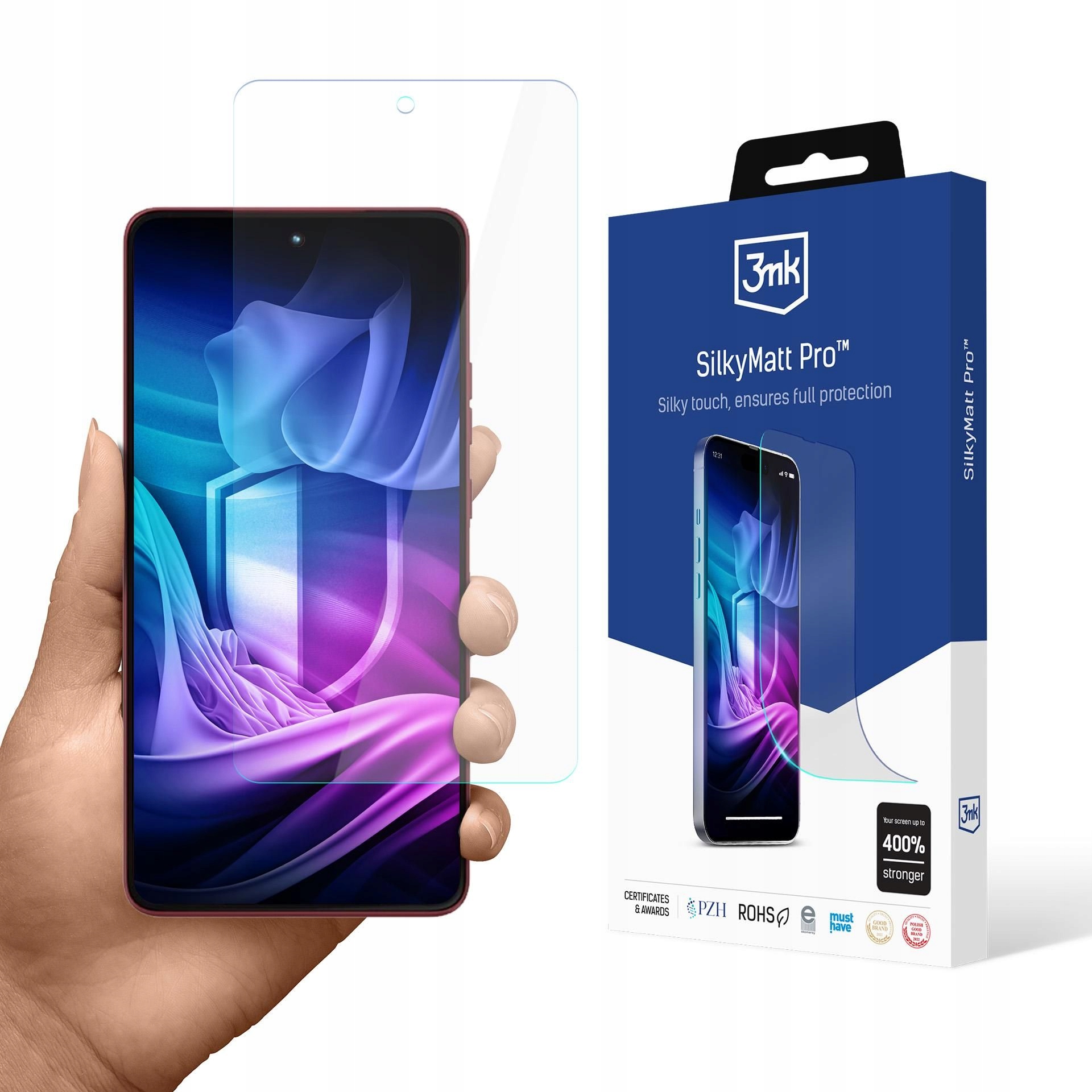 Matowa folia ochronna do Motorola Moto G86 G86 Power 3mk Silky Matt Pro