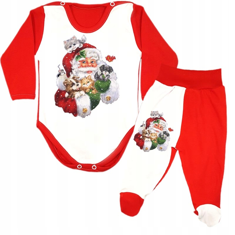 

Święta Boże Narodzenie Komplet Body 86 cm