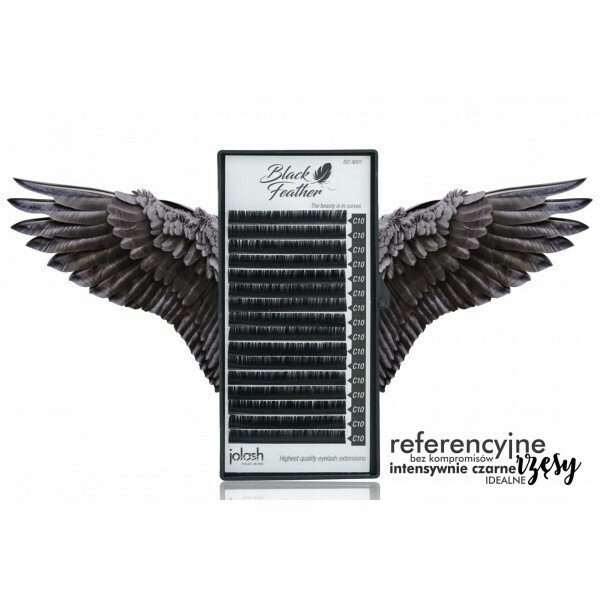 Řasy Black Feather by JoLash C, 0,07, 12
