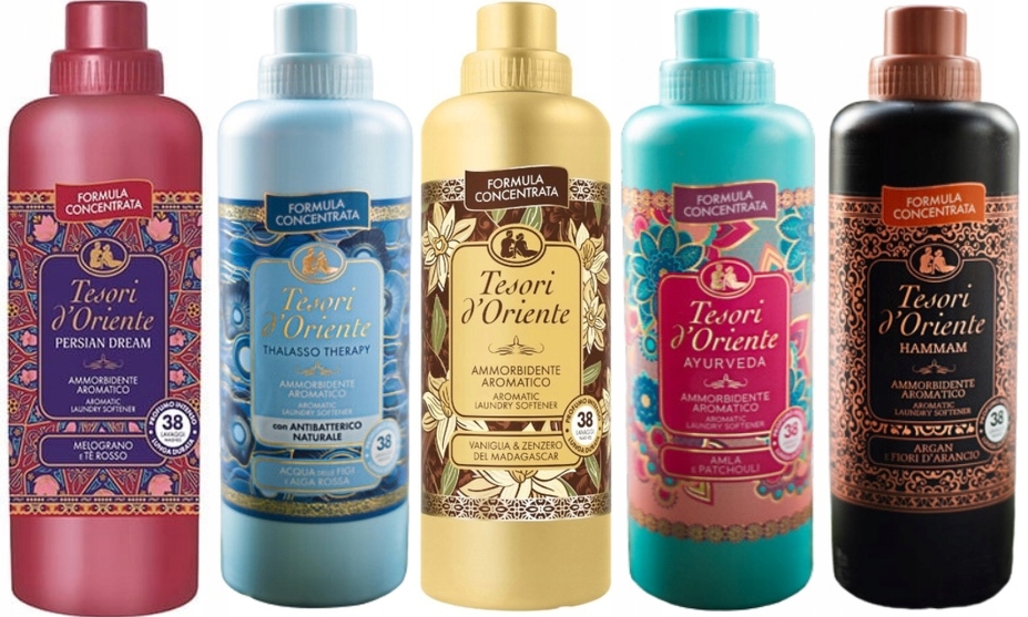 Levně Tesori d'Oriente Sada 5 italských tekutá aviváž 760 ml Ptvah