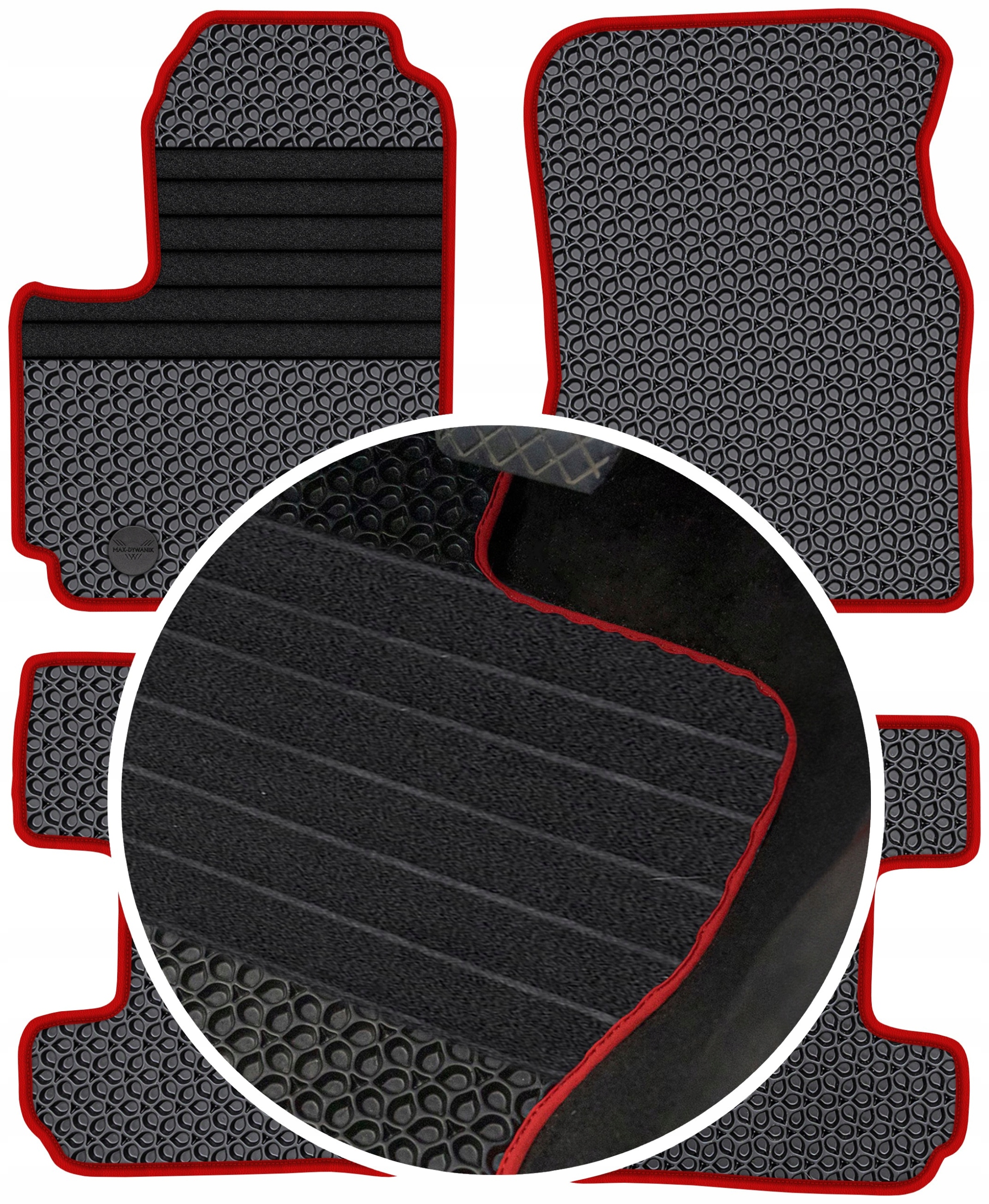 Toyota RAV4 II Fl 5D 2003-2006 Gumové rohože Eva Eternity Posilnenie XXL