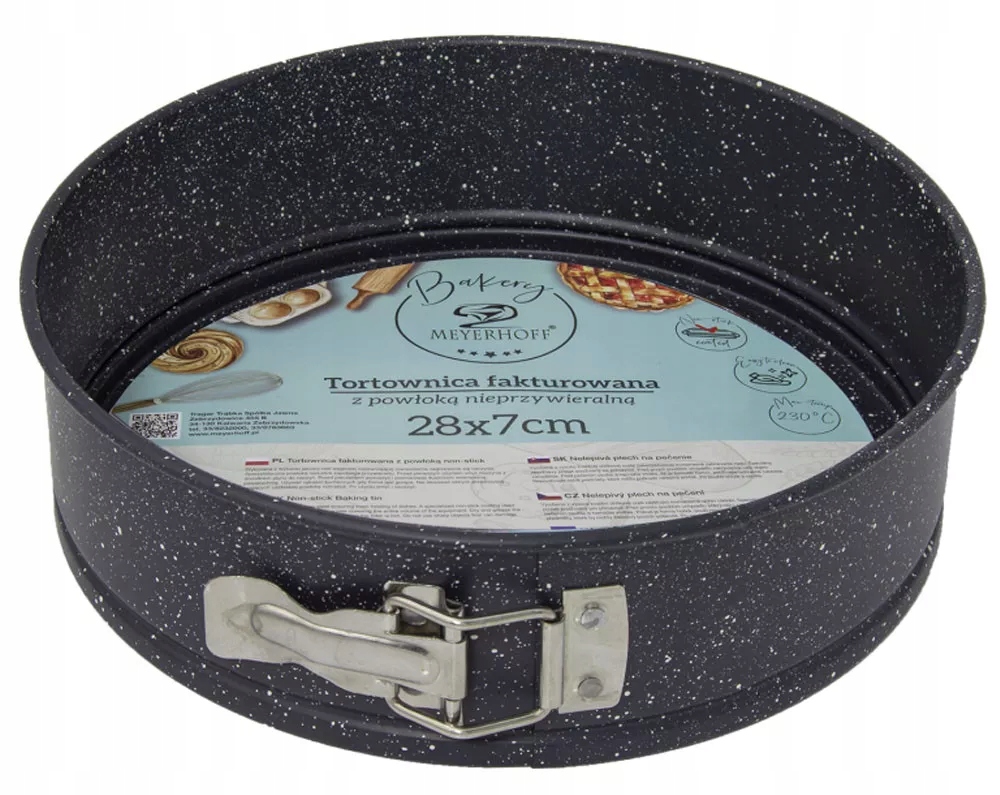 

Tortownica marmurkowa okrągła 28cm forma do ciasta